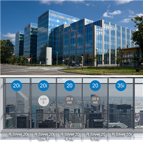 R Silver Reflective Window Film 20i - 60in